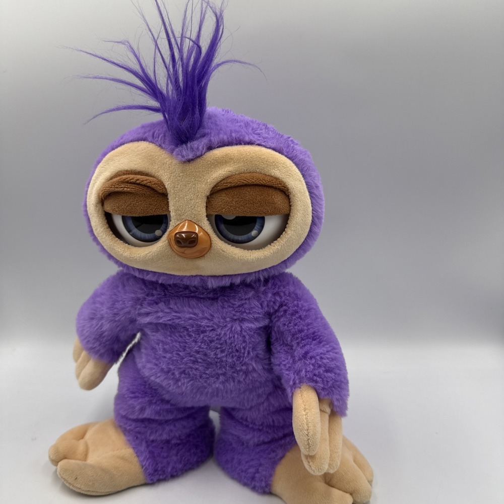 Zuru Pets Alive Fifi the Purple Flossing Sloth Plush Dancing Toy Musical Works